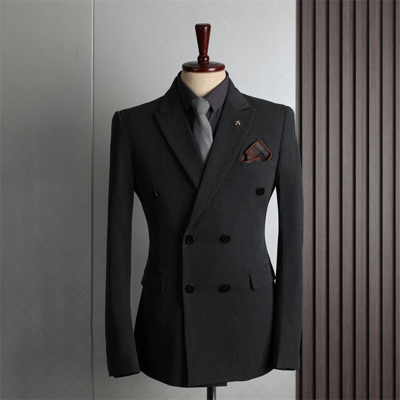 Double Row Suit Men's Fashion