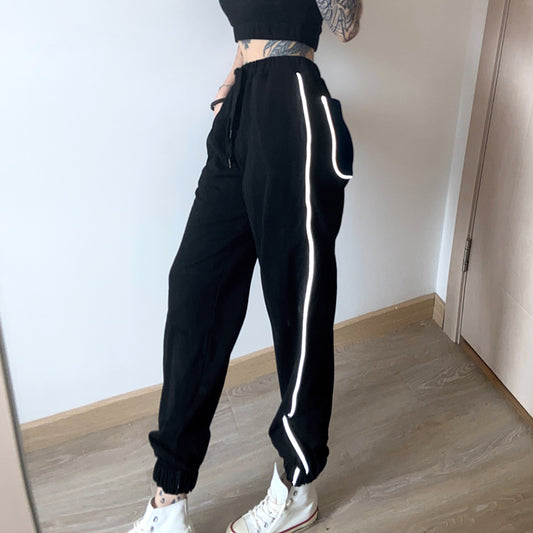 Hip-hop loose leggings