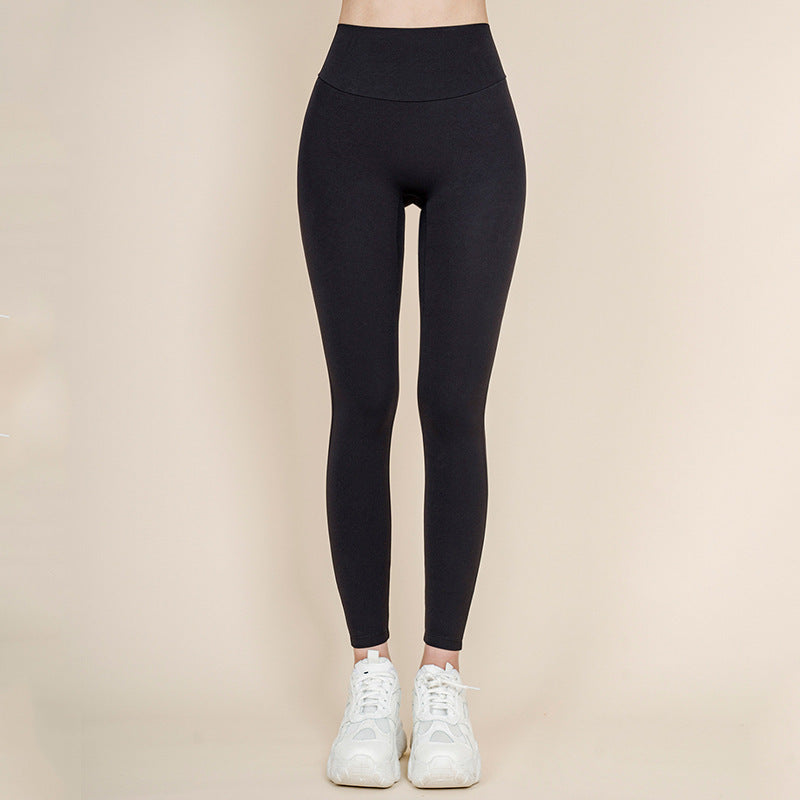 Nude Sports Yoga Wear Trousers Korean Fashion Quick-drying Stretch Fitness Yoga Pants Women