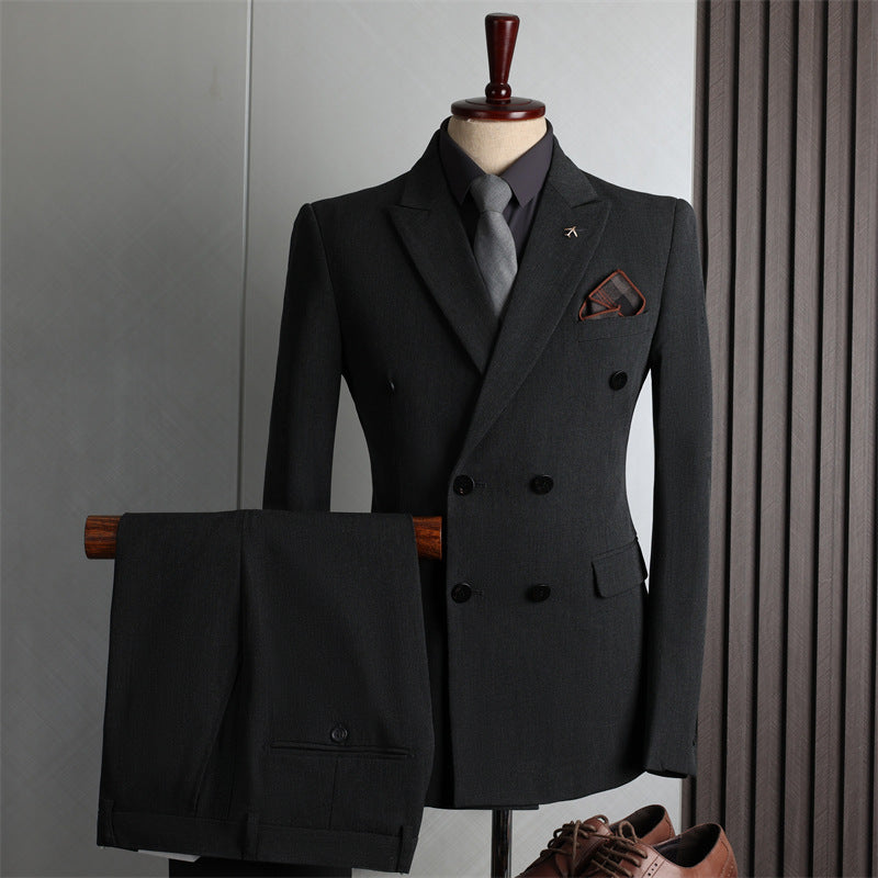 Double Row Suit Men's Fashion