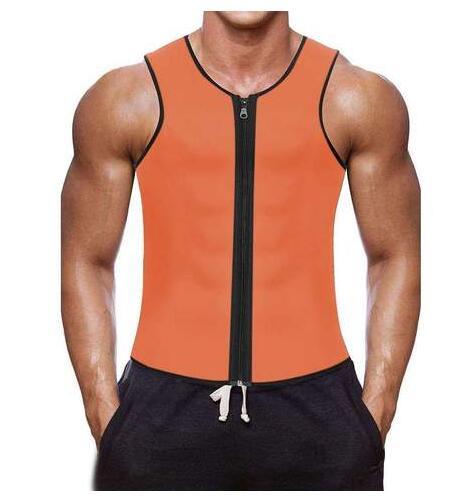 Final Size for MEN'S ZIPPER NEOPRENE SAUNA VEST