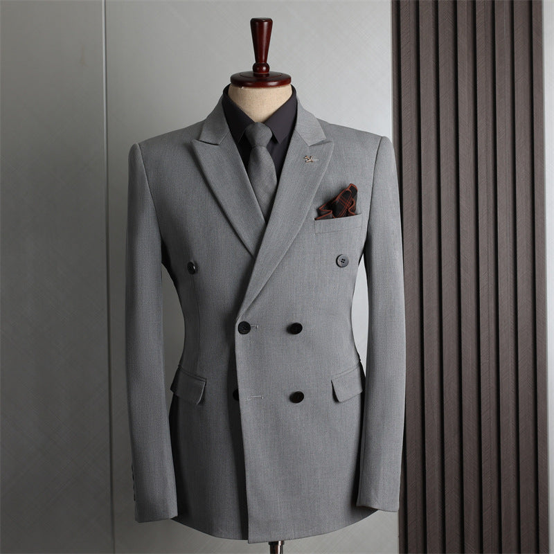 Double Row Suit Men's Fashion