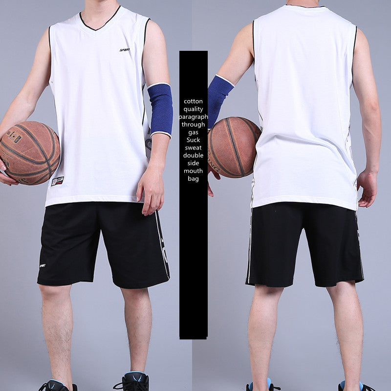 Casual Wear Sleeveless Thin Vest Running Wear Shorts Sportswear