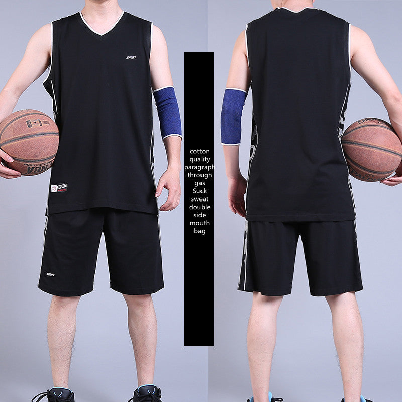 Casual Wear Sleeveless Thin Vest Running Wear Shorts Sportswear