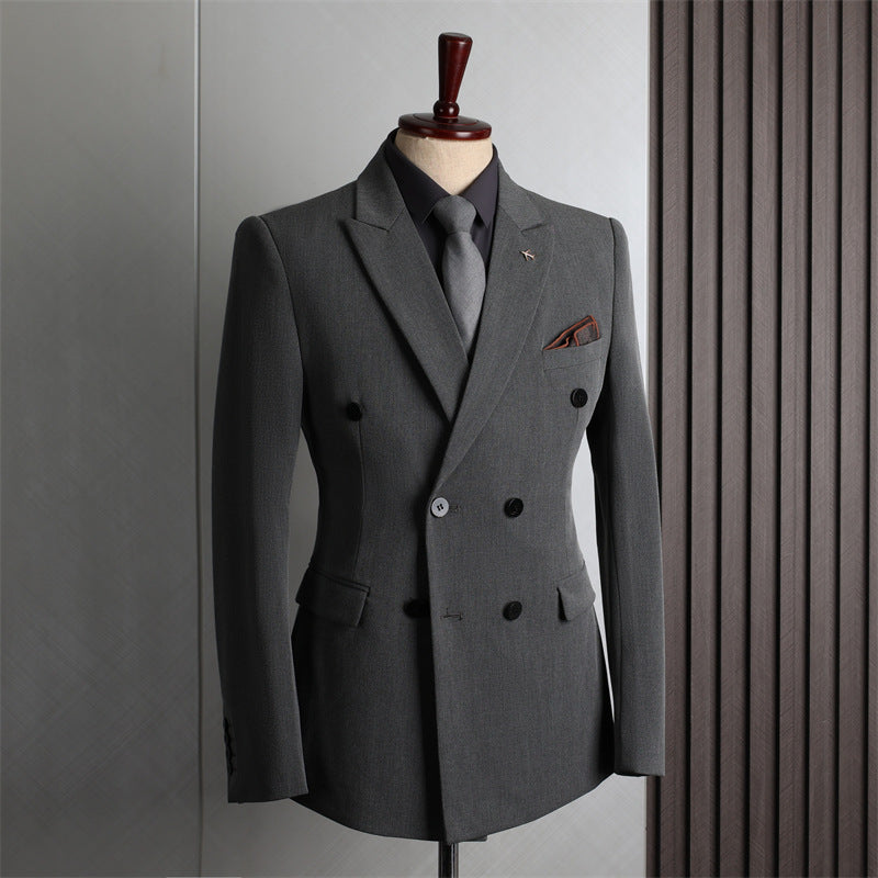 Double Row Suit Men's Fashion