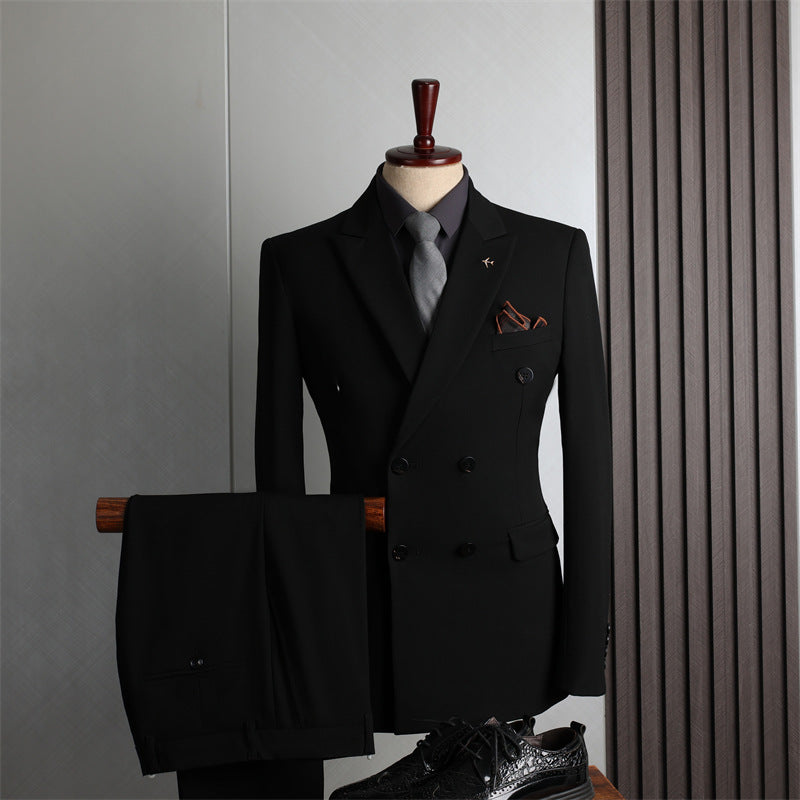 Double Row Suit Men's Fashion